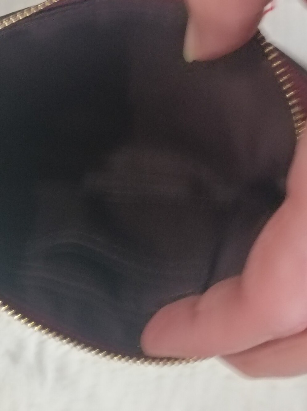 COACH Metallic Corner Zip Wristlet - Picture 8 of 10